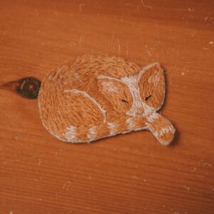 Darmowy wzór do haftu Kotek
