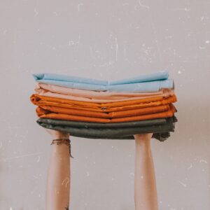 Arkusz do haftu – kolorowa tkanina