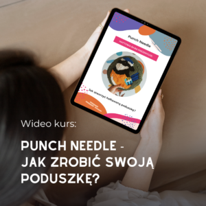 Punch needle – jak zrobić własną poduszkę?