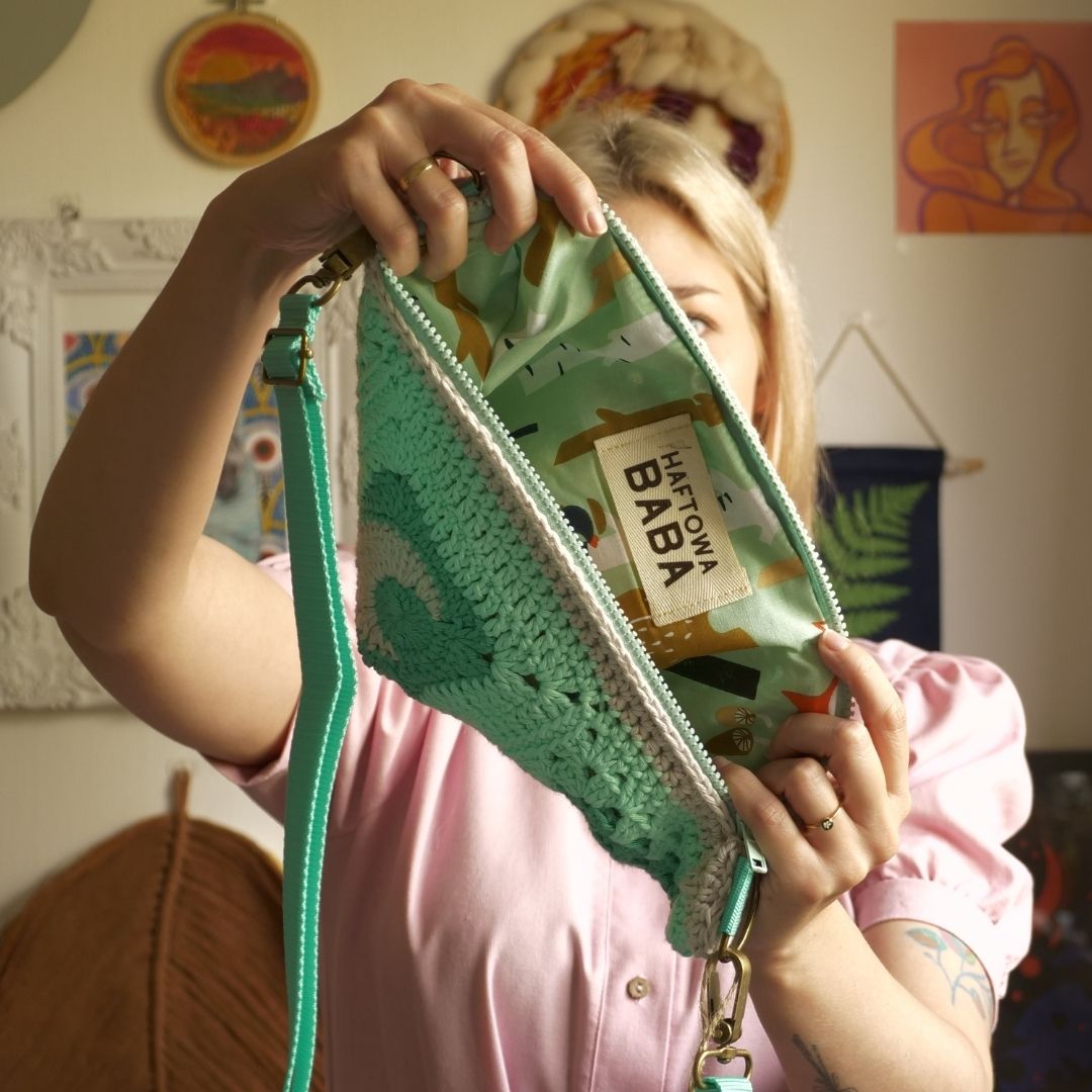 Nerka szydełkowana miętowy dzień i noc - obrazek 4