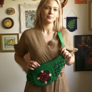 Nerka szydełkowana muchomorki 3