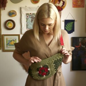 Nerka szydełkowana muchomorki 4