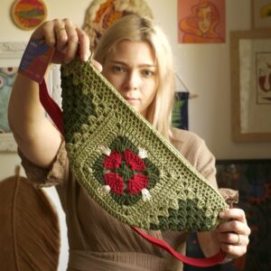 Nerka szydełkowana muchomorki 4