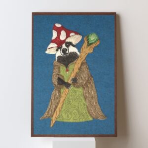 Plakat: Druid Borsuk – Magic Forest