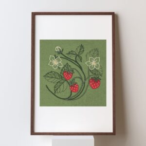 Plakat Truskawki