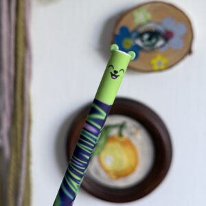 Długopis wymazywalny Miś zielony