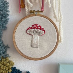 Warsztaty Haftu Cieniowanego Poznań • Muchomor • 28 marca 2026