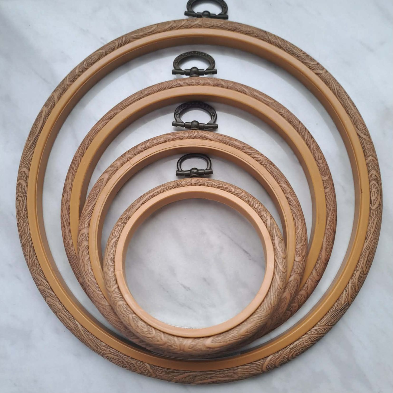 OUTLET: Ramko-tamborki Ciemny Brąz – Seria Limitowana