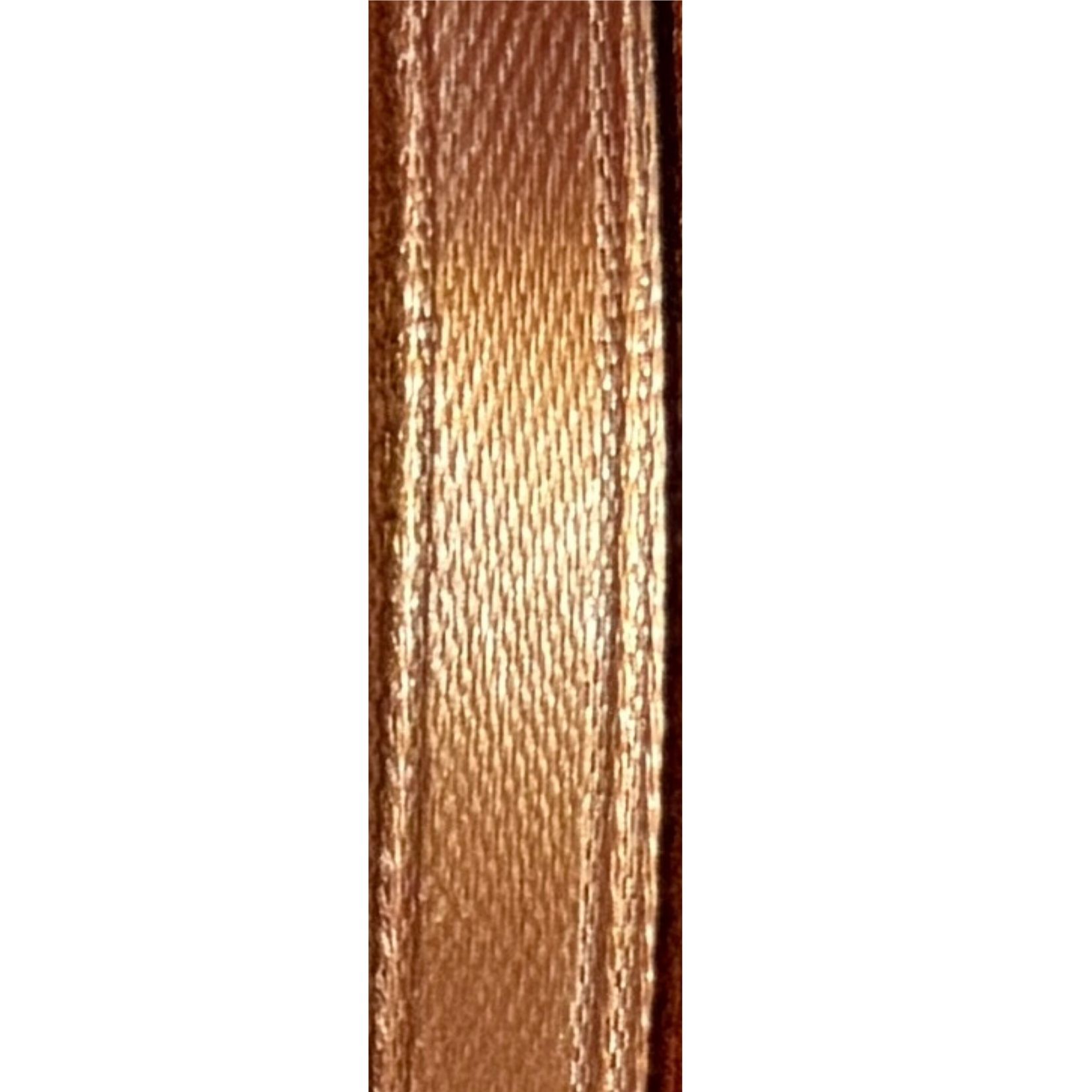 Wstążka 8131 brązowy 6mm AKSA