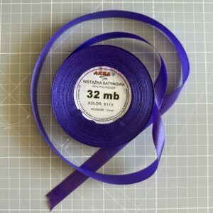 Wstążka 8003 biały 12mm AKSA